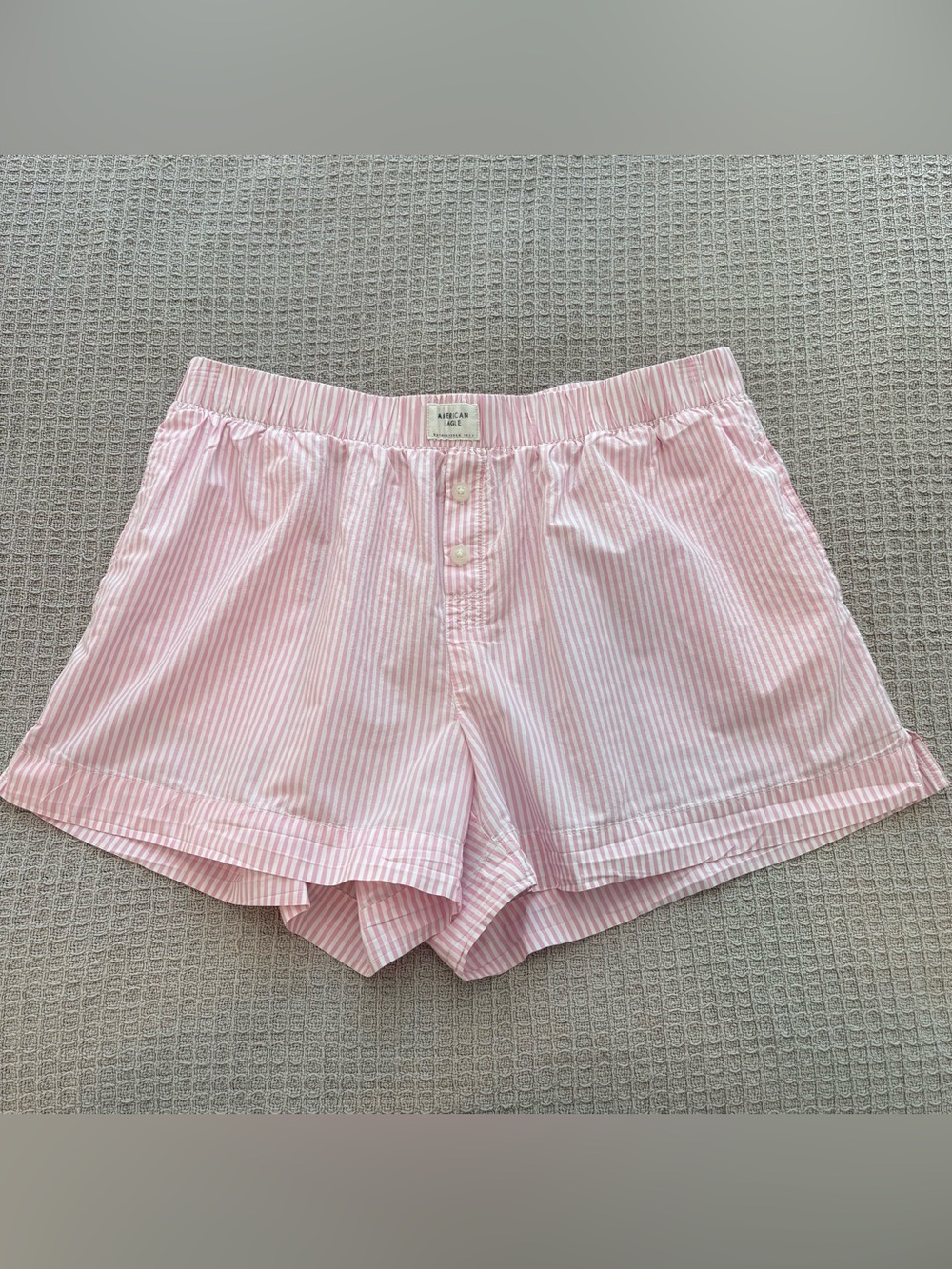 American Eagle Boxer Short - Pink Stripe - Size Large
